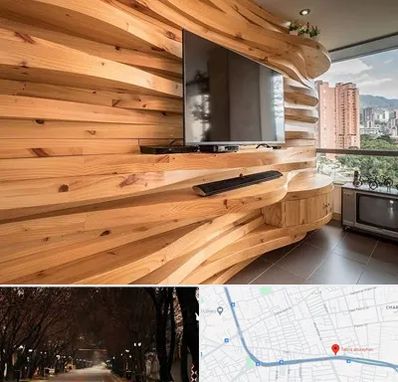 دیوارکوب در ابوریحان تبریز