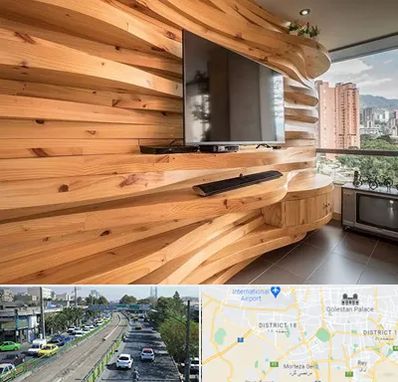 دیوارکوب در جنوب تهران 