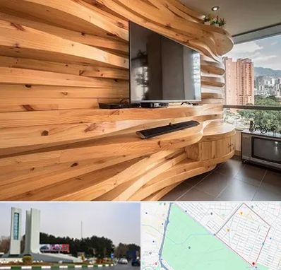 دیوارکوب در بلوار فلسیطین مشهد