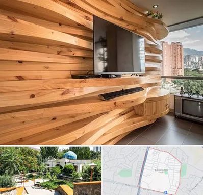 دیوارکوب در باغمیشه تبریز