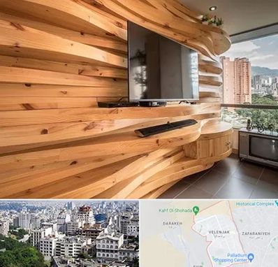 دیوارکوب در ولنجک 