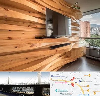 دیوارکوب در پارک وی 