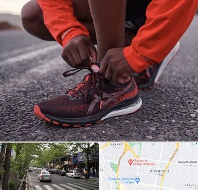 فروشگاه کفش اورجینال در ظفر 