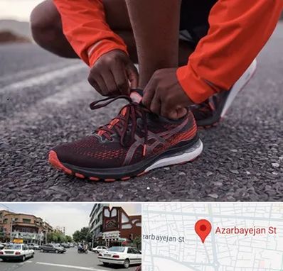 فروشگاه کفش اورجینال در خیابان آذربایجان