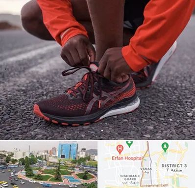 فروشگاه کفش اورجینال در ونک 