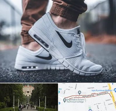 فروشگاه کفش نایک در بلوار معلم رشت 