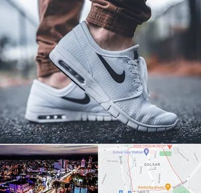 فروشگاه کفش نایک در گلسار رشت 