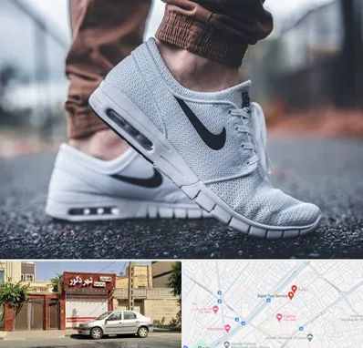 فروشگاه کفش نایک در باجک قم