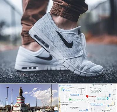 فروشگاه کفش نایک در کارگر جنوبی 