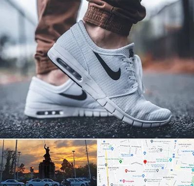 فروشگاه کفش نایک در میدان حر 