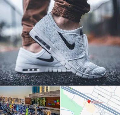 فروشگاه کفش نایک در لاله پارک تبریز