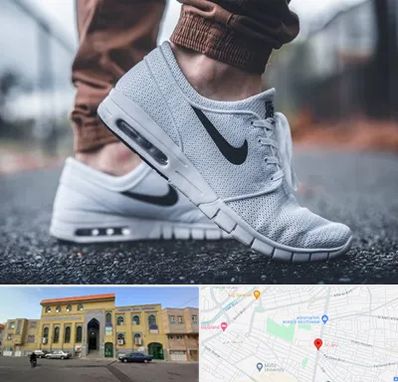 فروشگاه کفش نایک در زنبیل آباد قم