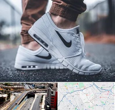 فروشگاه کفش نایک در ستارخان شیراز