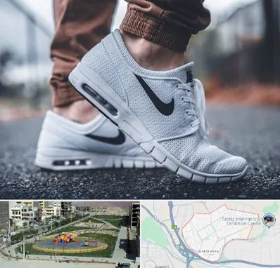 فروشگاه کفش نایک در مرزداران تبریز