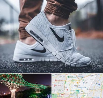 فروشگاه کفش نایک در منطقه 3 تهران 