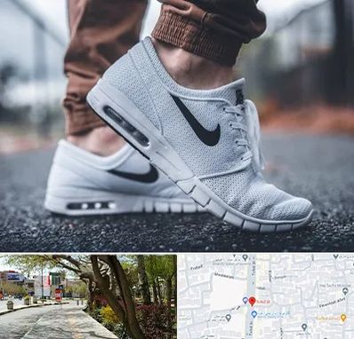 فروشگاه کفش نایک در خیابان توحید اصفهان