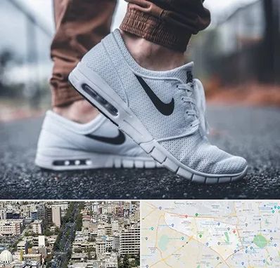 فروشگاه کفش نایک در منطقه 18 تهران 