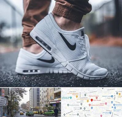 فروشگاه کفش نایک در فاطمی 