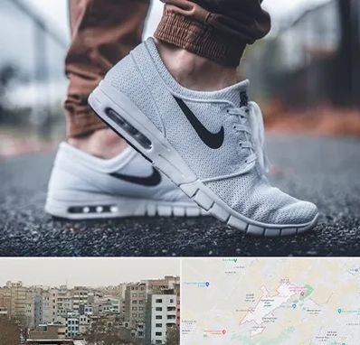 فروشگاه کفش نایک در محمد شهر کرج 