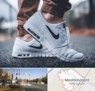 فروشگاه کفش نایک در مشکین دشت