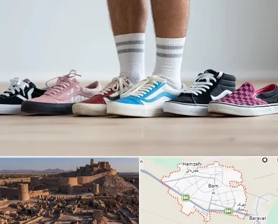فروشگاه کفش ونس در بم