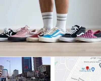 فروشگاه کفش ونس در چهارراه طالقانی کرج