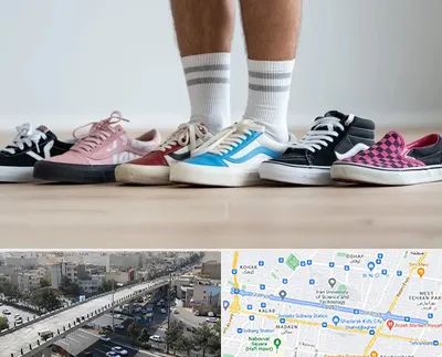 فروشگاه کفش ونس در فرجام 