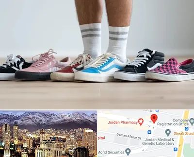 فروشگاه کفش ونس در جردن 