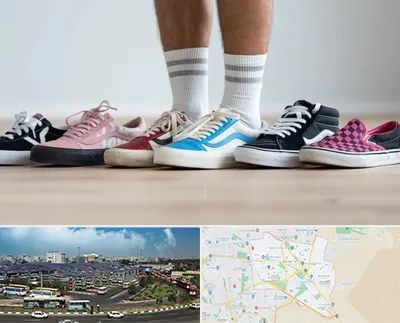 فروشگاه کفش ونس در منطقه 15 تهران 