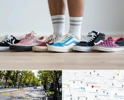 فروشگاه کفش ونس در میرداماد