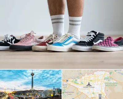 فروشگاه کفش ونس در تهران