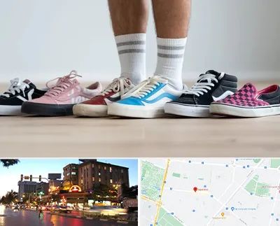 فروشگاه کفش ونس در بلوار سجاد مشهد 