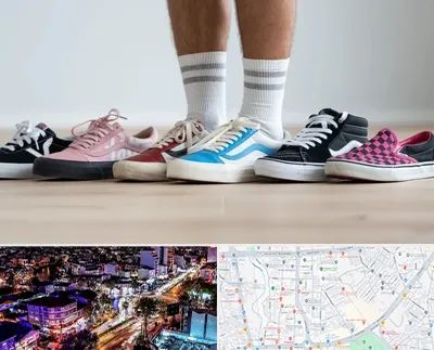 فروشگاه کفش ونس در منظریه رشت 