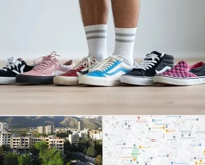 فروشگاه کفش ونس در دیباجی 