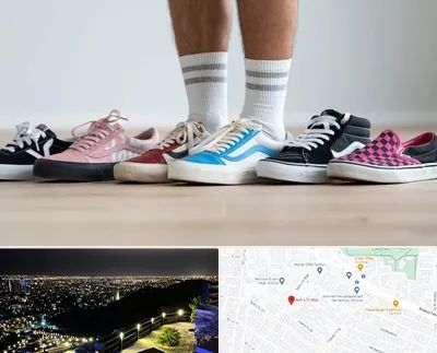 فروشگاه کفش ونس در هفت تیر مشهد 