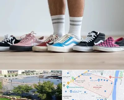 فروشگاه کفش ونس در گلستان اهواز 