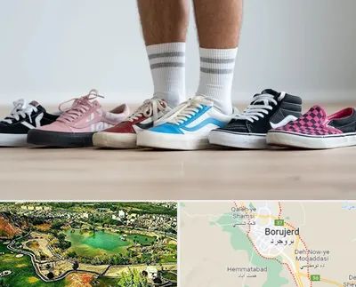 فروشگاه کفش ونس در بروجرد