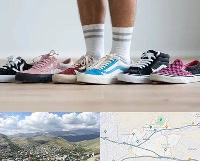 فروشگاه کفش ونس در رودهن