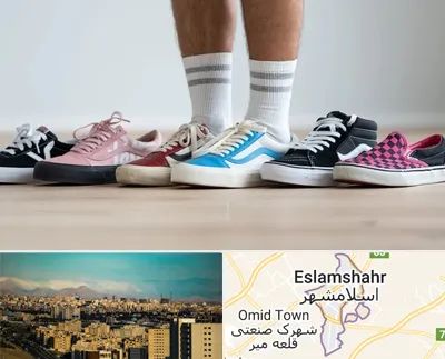 فروشگاه کفش ونس در اسلامشهر