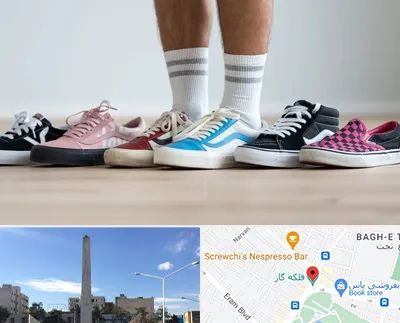 فروشگاه کفش ونس در فلکه گاز شیراز