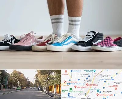 فروشگاه کفش ونس در شریعتی 