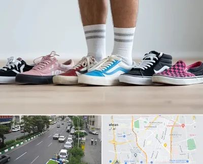 فروشگاه کفش ونس در ستارخان 