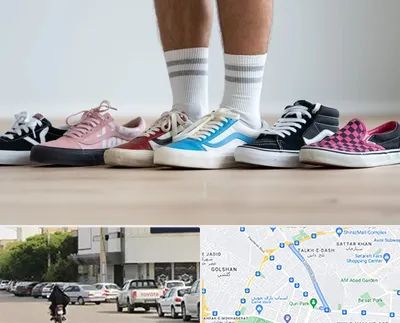 فروشگاه کفش ونس در قدوسی شرقی شیراز