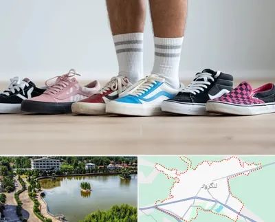 فروشگاه کفش ونس در لنگرود