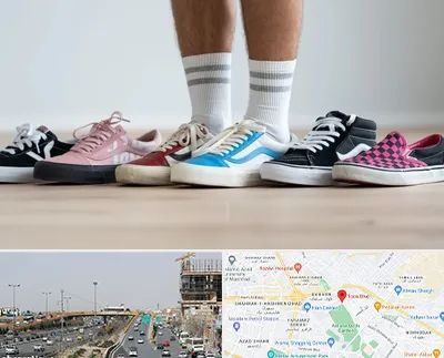 فروشگاه کفش ونس در بلوار توس مشهد 