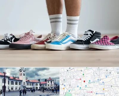 فروشگاه کفش ونس در میدان شهرداری رشت 