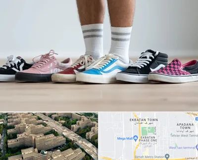 فروشگاه کفش ونس در اکباتان 