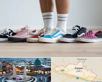 فروشگاه کفش ونس در زنجان