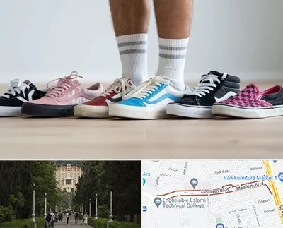 فروشگاه کفش ونس در بلوار معلم رشت 