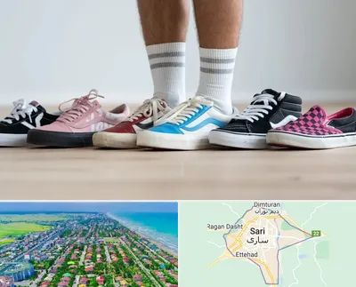 فروشگاه کفش ونس در ساری